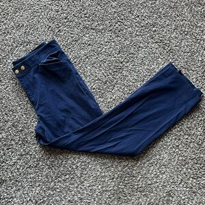 Ralph Lauren Deep Blue Chinos – Classic Women’s Straight‑Leg Pants